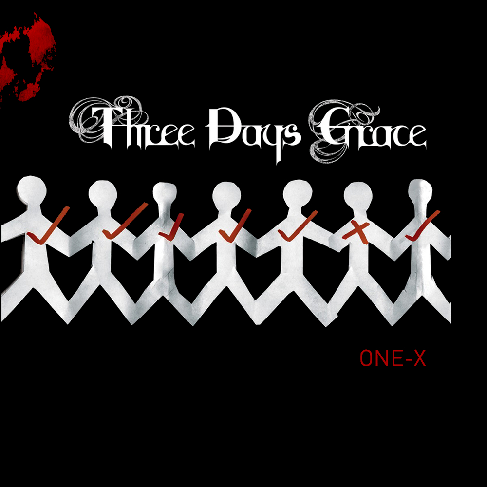 Three Days Grace: One X (2008) Book Cover