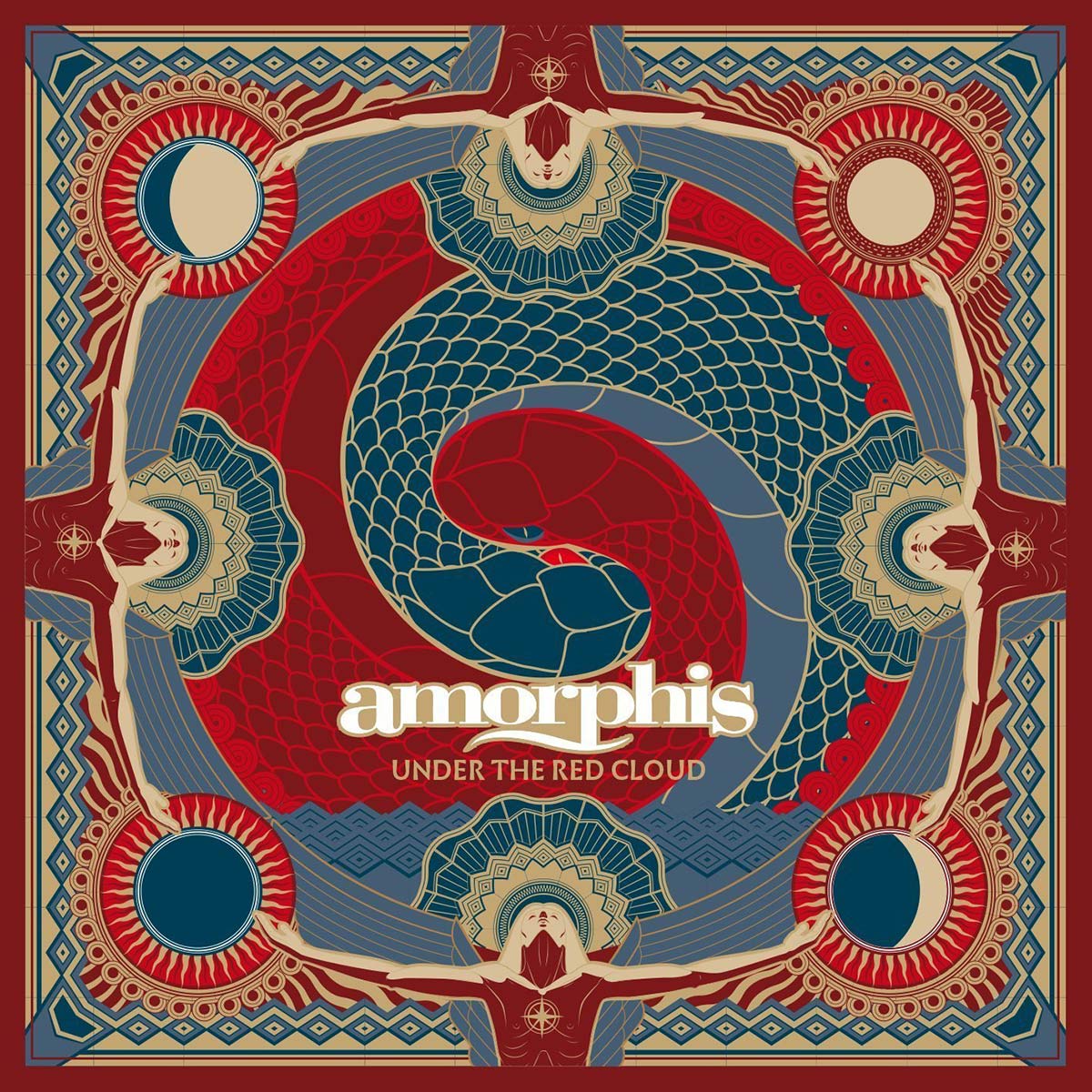 Amorphis: Under The Red Cloud (2016) Book Cover