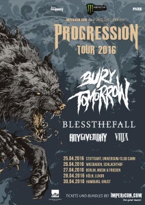 Progession Tour 2016 Flyer