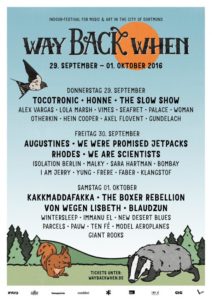 Way Back When Festival (Poster 2016)