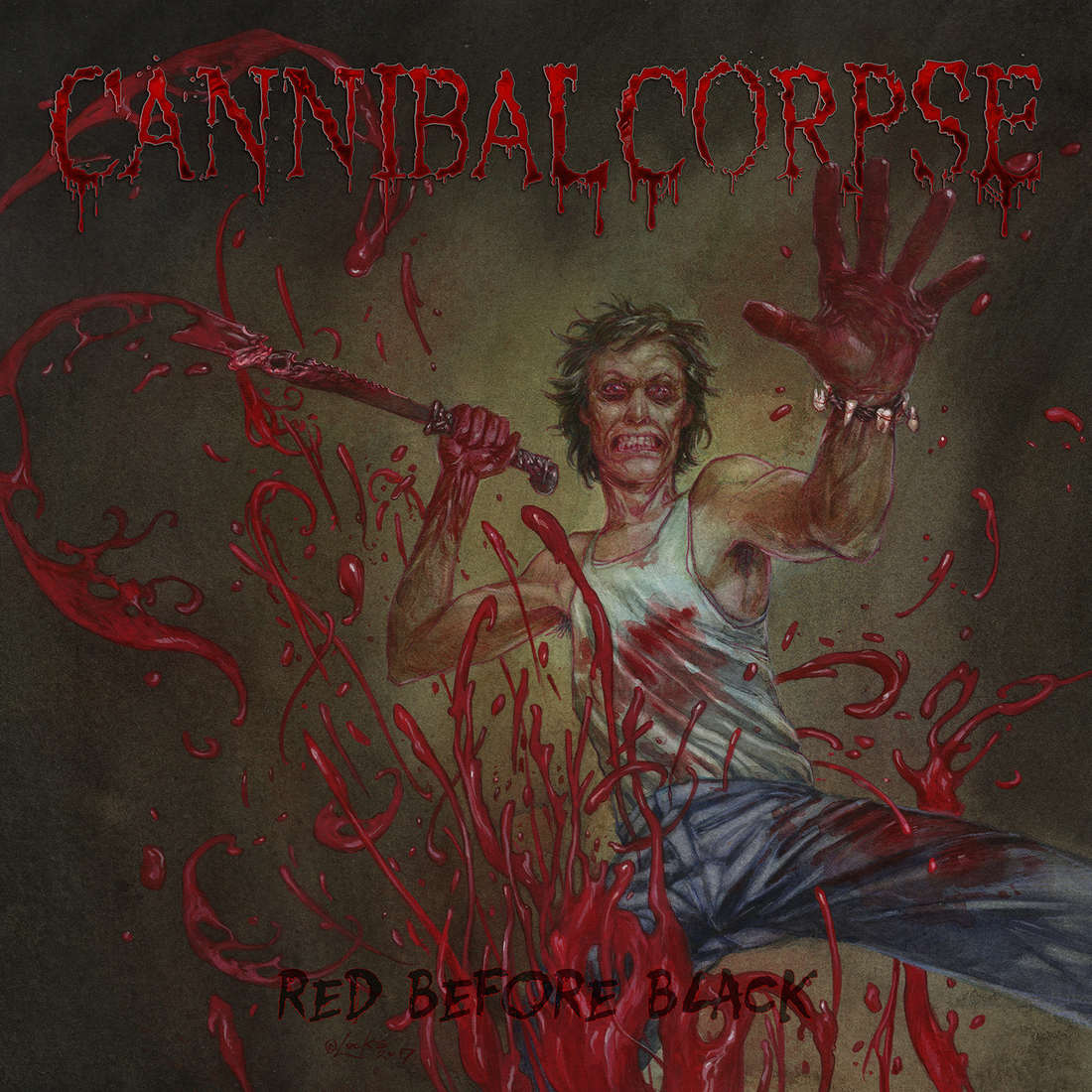Cannibal Corpse: Red Before Black (2017) Book Cover